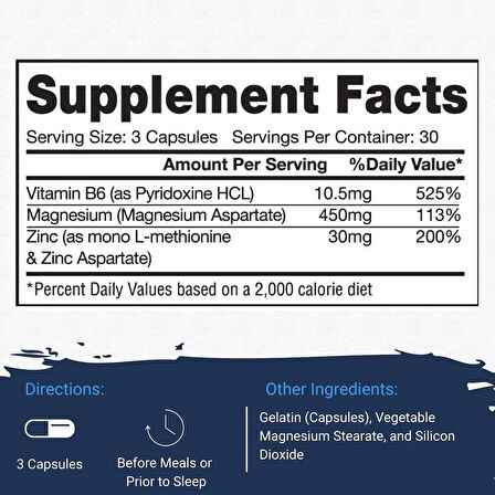 Gaspari ZMA COMPLEX – 90 CAPS