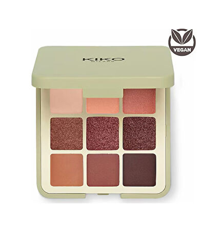 Kiko Green Me Eyeshadow Palette - 102 Feisty Saffron 
