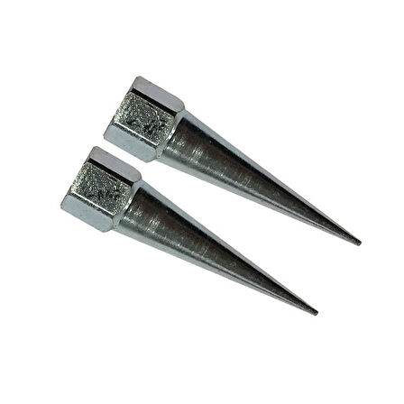 Modifiye Sivri Somun 2Li Gri 6MM