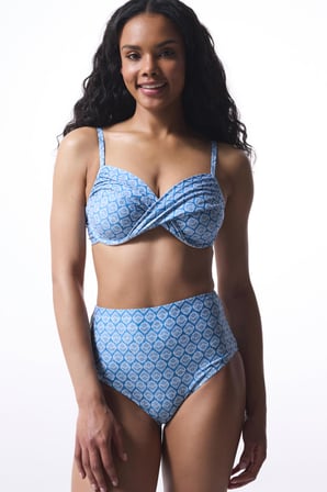 Spring Blue Yüksek Bel Bikini Altı