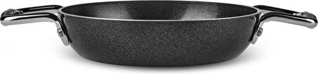 Karaca Swiss Crystal Mastermaid 6 Parça Sahan Set Shiny Black