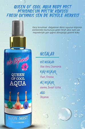 Eda Taşpınar Queen Of Cool Aqua Body Mist - 200 ML