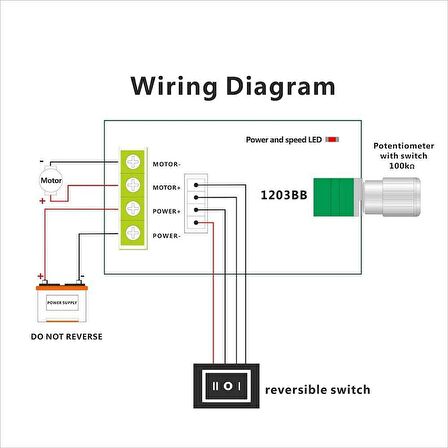 6V 12V 24V 3A 80W Ayarlanabilir Çift Yönlü PWM Motor Hız Kontrol Modülü