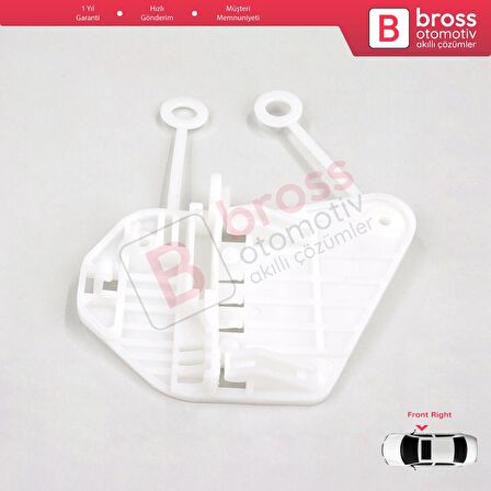 Smart Fortwo 1 İçin Ön Sağ Kapı Cam İndirme Kaldırma Mekanizması Klipsi