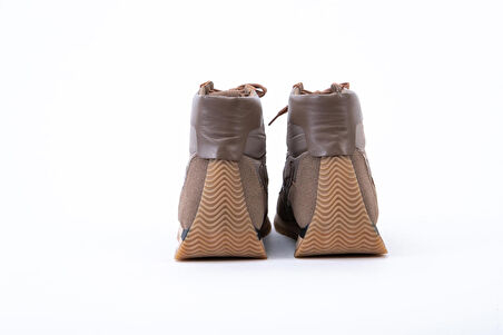 Boğazlı Bağcıklı Spor Ayakkabı BEYAZ