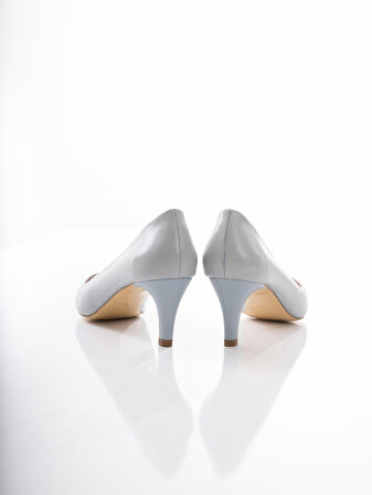 KADIN STİLETTO AYAKKABI TEN Orta Topuklu(5-9 cm)