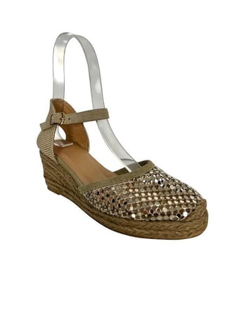 KEMAL TANCA 877 T01 KADIN DOLGU TOPUKLU ESPADRİL