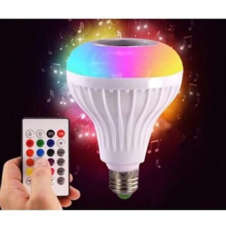 Zhltech Rgb Kumandalı Bluetooth Lamba