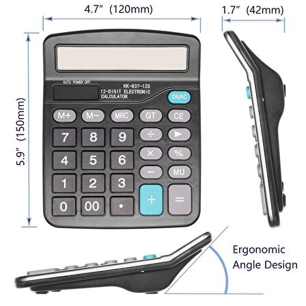 Keenly Elektronik Hesap Makinası KK-837-12S