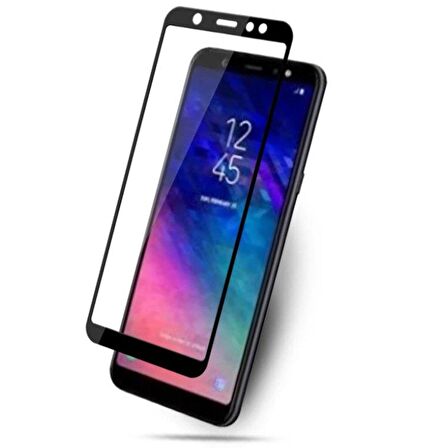 Ally Samsung Galaxy A6+ 2018 Full Kaplama Kırılmaz Cam Ekran Koruyucu