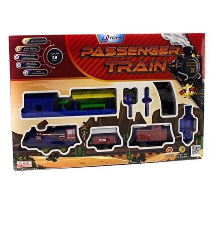 Zhltoys 26 Parçalı Pilli Tren Seti