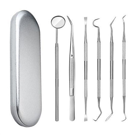 Zhltools 6 Parça Kutulu Ağız Bakımı Diş Bakım Seti