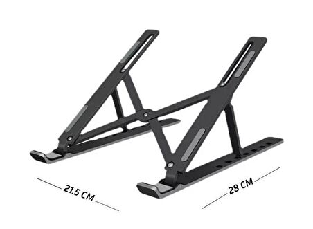 Zhltools Ayarlanabilir Laptop Standı ZHL-221 Siyah