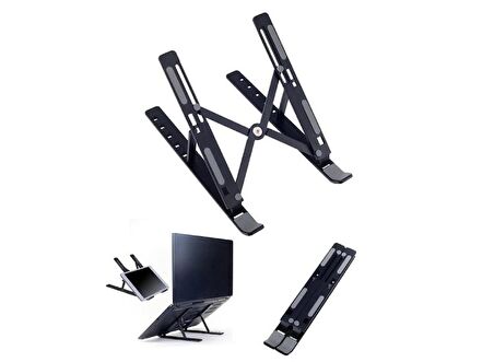 Zhltools Ayarlanabilir Laptop Standı ZHL-221 Siyah