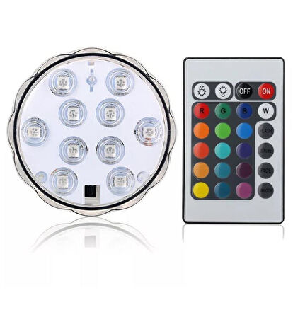 Zhltools Sualtı Kumandalı RgB Nargile Led Işığı
