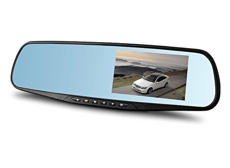 Zhltools Kameralı Dikiz Aynası Geri Görüş Kameralı Park Sensörü 1080P
