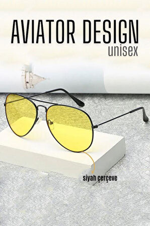 Zhlbutik Aviator Design UV400 Güneş Gözlüğü