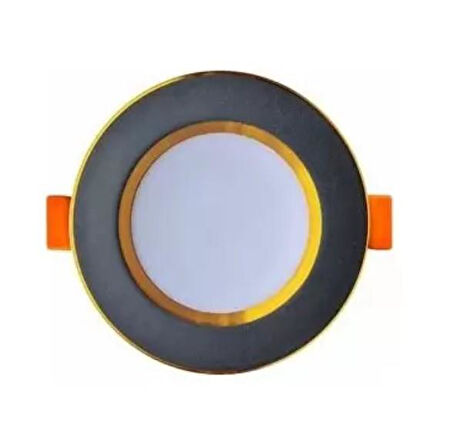 Zhltools 5 Watt Siyah Kasa Gold SMD Led Spot - 3 Fonksiyonlu