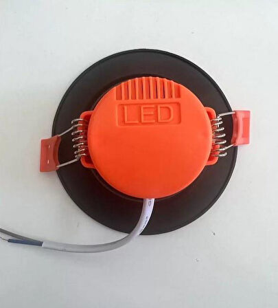 Zhltools 5 Watt Siyah Kasa Gold SMD Led Spot - 3 Fonksiyonlu
