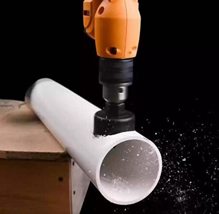 Zhltools 6 Parça Demir Ahşap Alçıpan Delme Buat Açma Seti