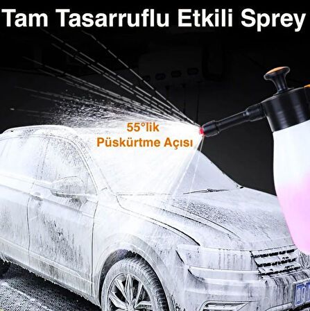 Zhltools Yüksek Basınçlı Araç Oto Yıkama Temizleme Spreyi Köpürtücü