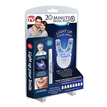 20 Minute Led Işıklı  Dental White Diş Beyazlatıcı