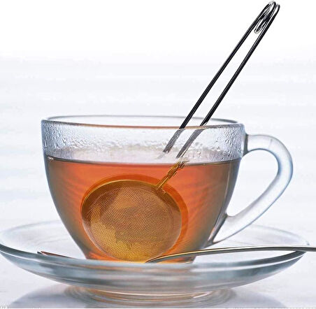 Zhlhome Kıskaçlı Bitki Çayı Filtresi Top Çay Demliği Çay Filtresi Maşası