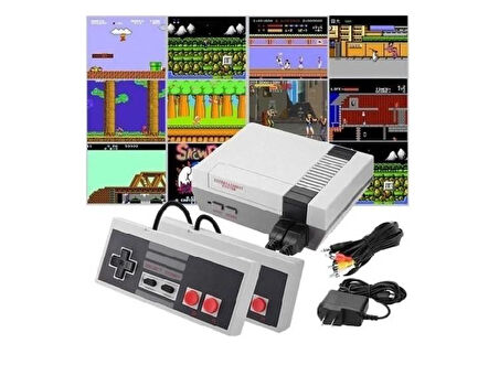 Sepetegelsin Retro 620 Oyunlu Nostalji Tv Atari Oyun Konsolu 2 Kollu Set