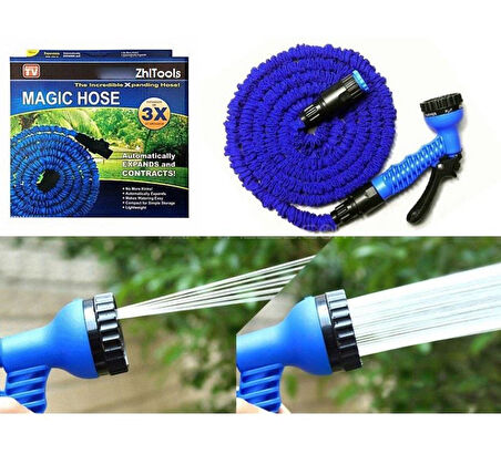 Zhltools Tabancalı Uzayan Hortum 30 Metre