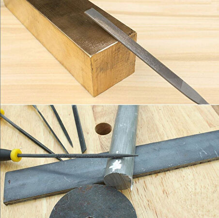 Zhltools 18 cm Mini 6lı Eğe Törpü Seti