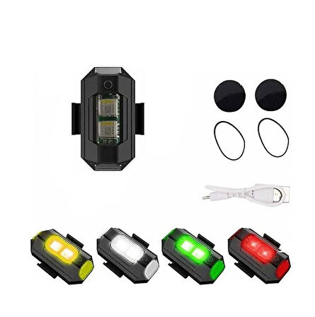 Zhltools Flaşör Led İkaz Lambası 7 Renkli