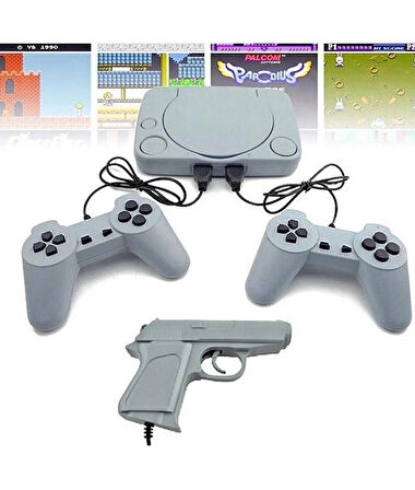 Zhltools Retro Atari Super 8 Bit Atari Oyun Konsolu 900 Adet Oyun 2 Kol 1 Tabanca Super Mario Retro