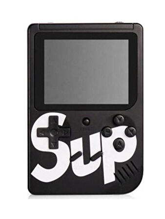 Zhltools 400 Oyunlu Taşınabilir Nostalji Retro Mini Atari Game Siyah