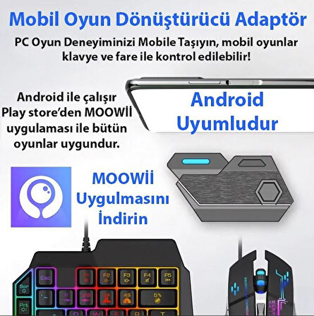 Zhltools PUBG denetleyicisi için Gamepad mobil oyun klavye Mouse dönüştürücü Bluetooth Android oyun adaptörü