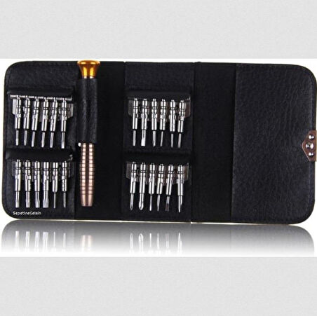 Sepetinegelsin Mini Cüzdan Tornavida Seti