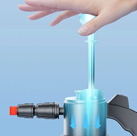Zhltools 2 Litre Yüksek Basınçlı Araç Yıkama Köpük Püskürtücü Otomatik El Pompası