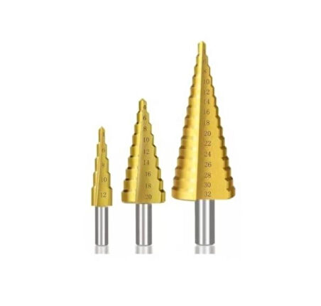 Sepetinegelsin Kademeli Matkap Ucu Saç Delme Panç Seti