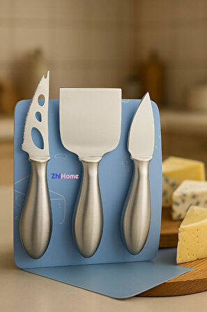 Zhlhome Inox Peynir Bıçağı Seti Tereyağı Bıçağı Kahvaltı Seti Profesyonel Tasarım
