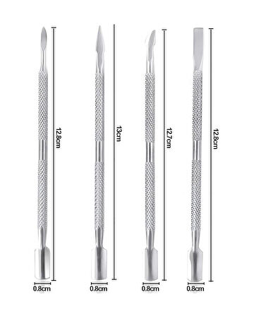 Zhltools Tırnak Kronk Seti Tırnak Temizleyici Et İtici