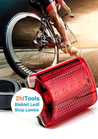 Zhltools Ledli Bisiklet Arka Stop İkaz Lambası