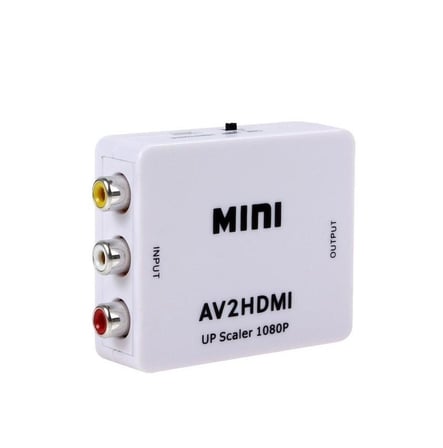 Zhltools Rca To HDMI Av Çevirici Dönüştürücü Converter 1080p 
