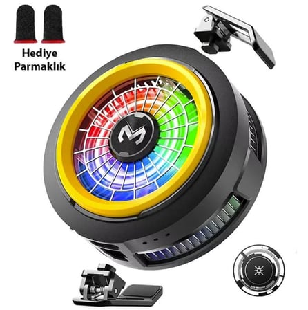Zhltools CX20 Manyetik Telefon Soğutucu | 20W TEC Yarı İletken Soğutma | RGB Işıklı | MagSafe Uyumlu