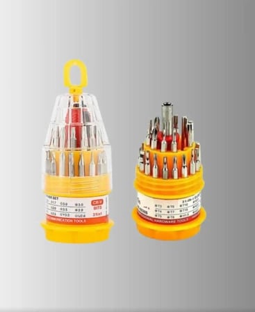 Zhltools 31 Parça Hassas Tornavida Seti