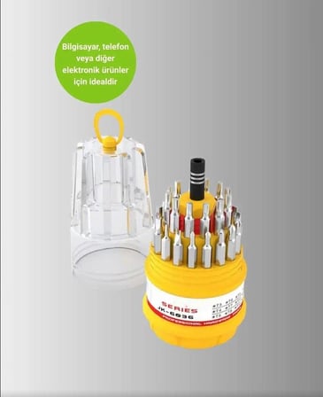 Zhltools 31 Parça Hassas Tornavida Seti
