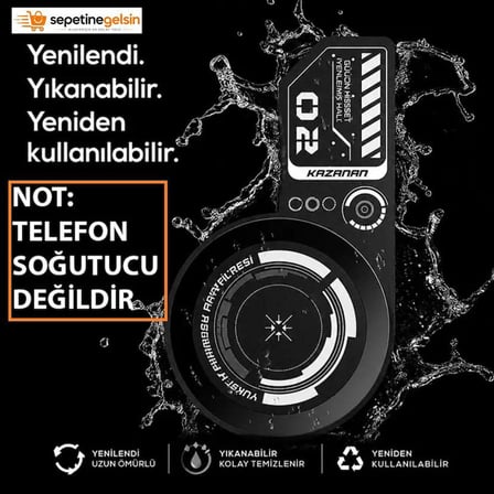 Sepetinegelsin Manyetik Metal Halka - Telefon Soğutucu Manyetik Tüm modeller
