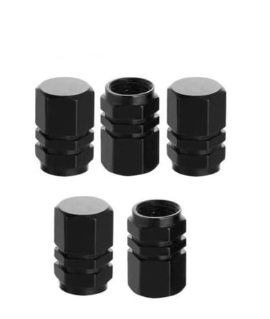 Zhltools Siyah Sibop Kapağı 5 Adet Set