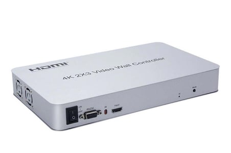 Gplus 4KVW342 4K 2x3 Video Wall Controller HDMI Duvar Ekran Switch