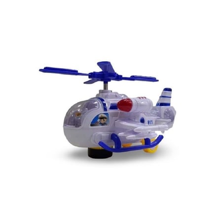 24 cm sesli ışıklı hareketli polis helikopteri 3616