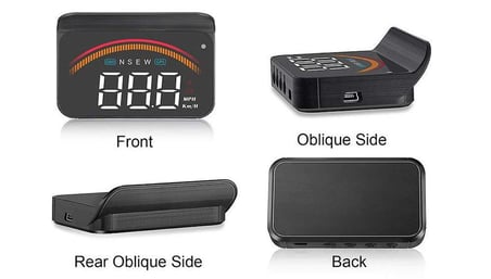 Gplus M11 HUD OBD2 GPS 48 Fonksiyonlu Veri Ekranı Head Up Display