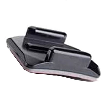 Gplus BS01K 2 Parça Oval Zemin Kavisli Yüzey Aksiyon Kamera Uyumlu 3M Yapışkan Motor Kask Bağlantı Aparatı